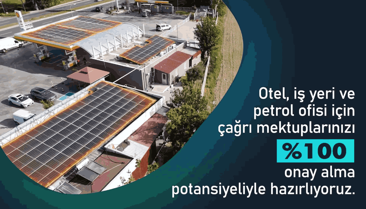 Gökova - MUĞLADA da Petrol Ofisi 90 Kwp GES Kurulumu