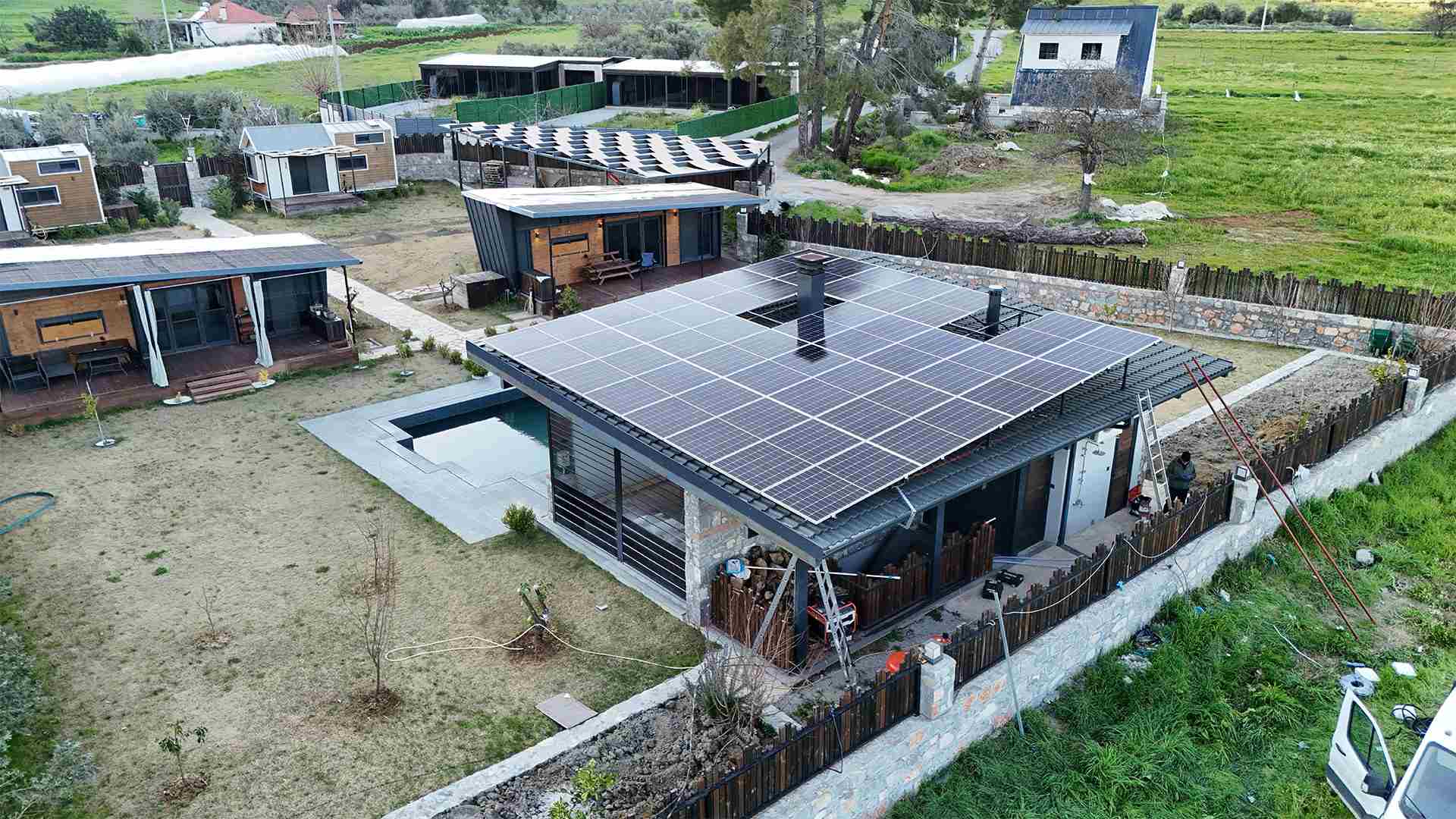 Dalaman / MUĞLA’da 16 kWp Çatı Ges Kurulumu