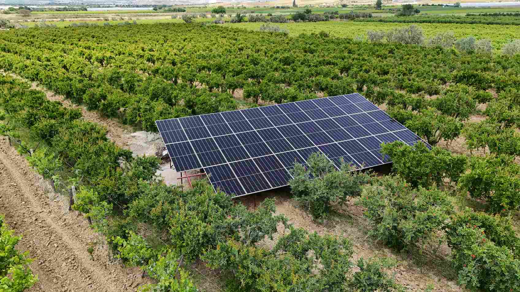 Sarayköy / DENİZLİ’de 15 HP tarımsal sulama Ges Kurulumu